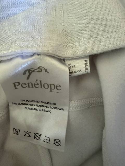 Legging blanc de concours P&eacute;n&eacute;lope