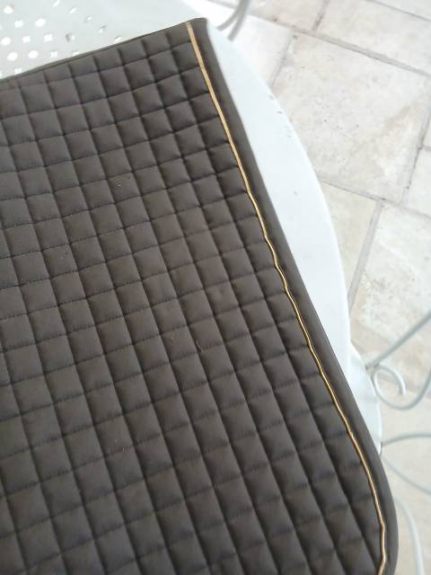 Tapis Dressage Cheval Marron/Chocolat