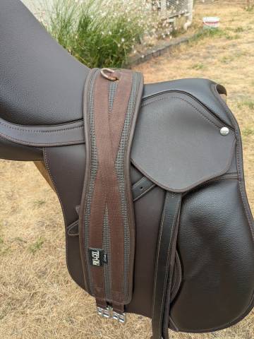 Selle wintec 500 hart 17 pouces marron
