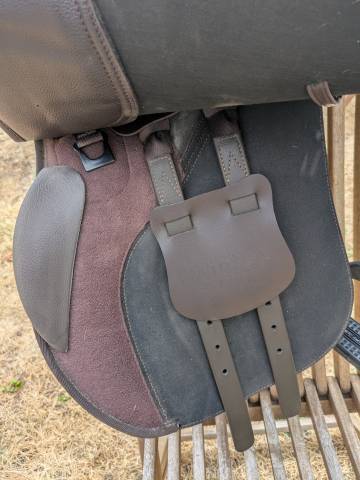 Selle wintec 500 hart 17 pouces marron