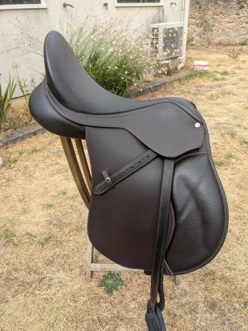 Selle wintec 500 hart 17 pouces marron