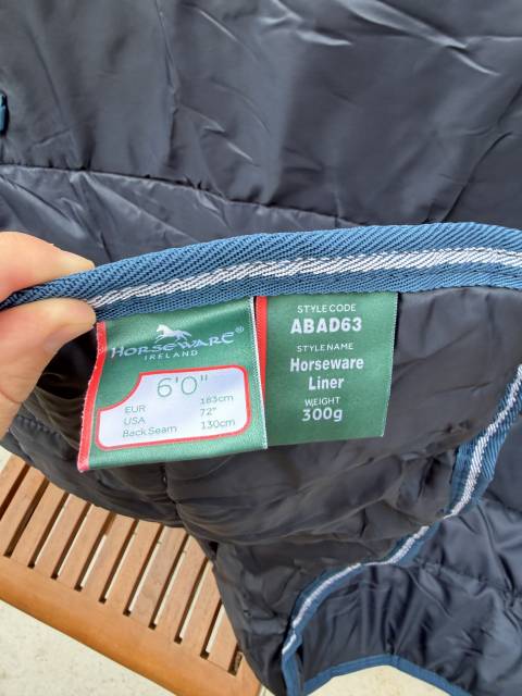 Liner horsware 300g 