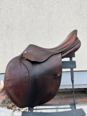 Selle CWD 17 pouces - cuir marron 