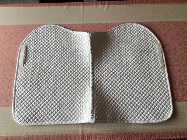 tapis de selle dressage Passier blanc