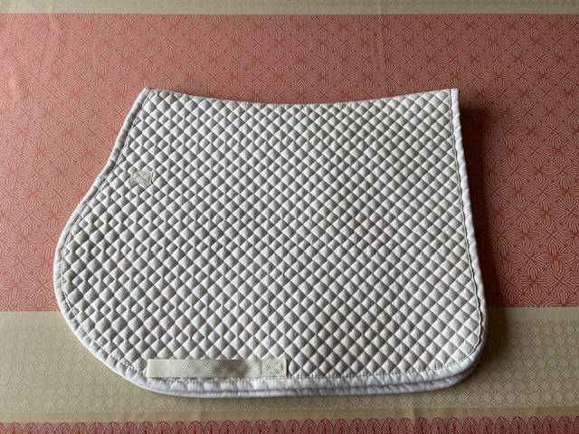 tapis de selle dressage Passier blanc