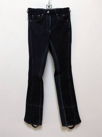 Pantalon Jean d’équitation noir