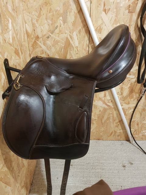 Selle gaston mercier 17.5