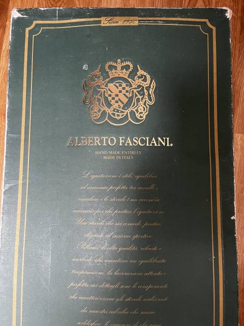 Botte Alberto Fasciani taille 39