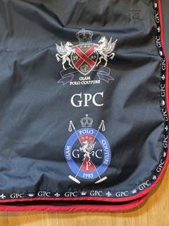 Couvre-reins bleu marine HV Polo