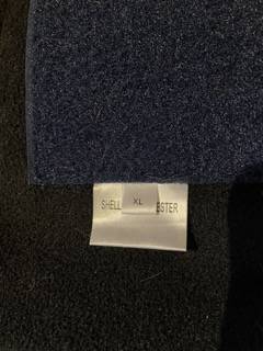 Couvre-reins bleu marine HV Polo