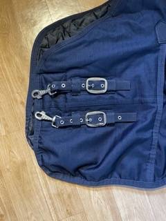 Couverture d'hiver bleu marine Passier