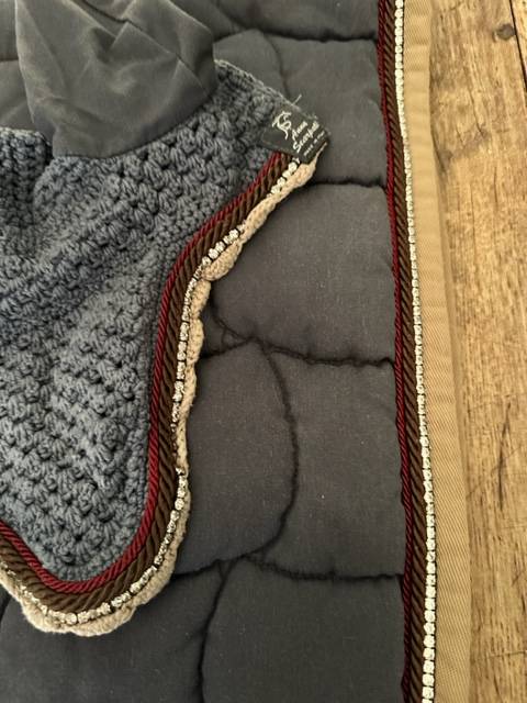 TAPIS GRIS BLEU ENSEMBLE ANNA SCARPATI