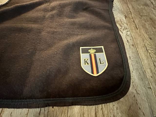 COUVRE REINS EN LAINE MARRON KINGSLAND