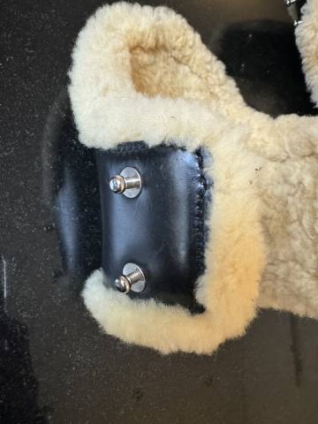 Protège boulets Equipe cuir et mouton