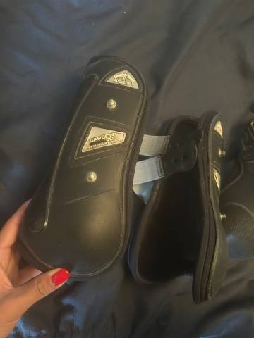 Guêtres Veredus carbone gel + protege boulets veredus 