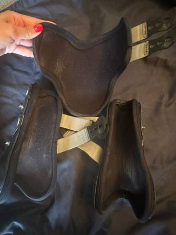 Guêtres Veredus carbone gel + protege boulets veredus 