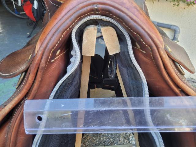 Selle Legacy mixte marron en cuir 17.5