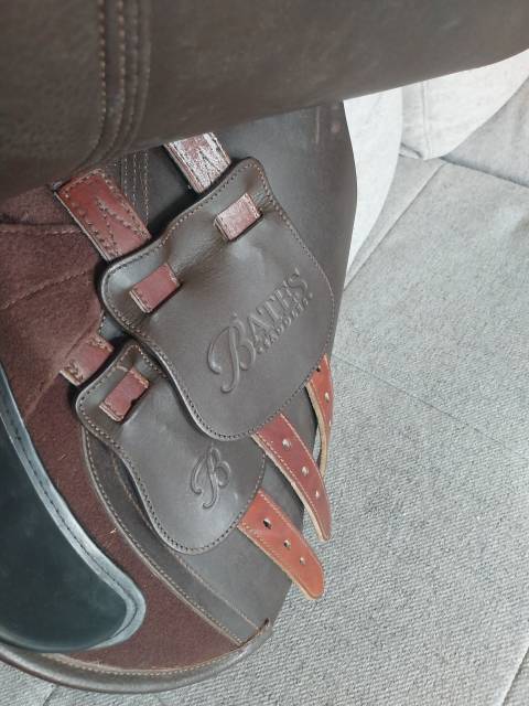 Selle wintec Bates wild  Sc mixte cuir 18