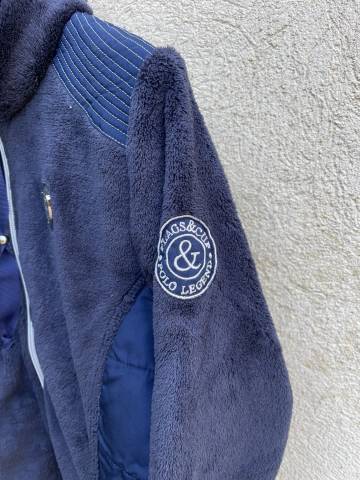  Veste polaire bi-matière enfant 12 ans