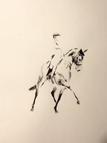 Tableau personnalisé, Horse Pilot , Cavalliera Toscana,