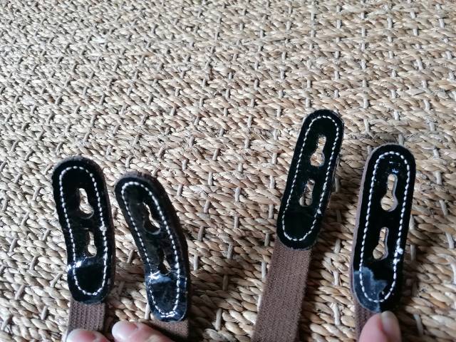 Guêtres cuir taille cheval