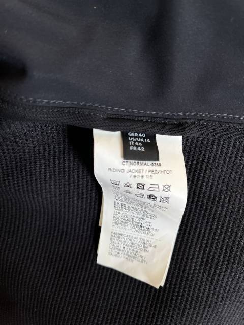 Veste concours Cavaleria Toscana Revolution noire/ gold