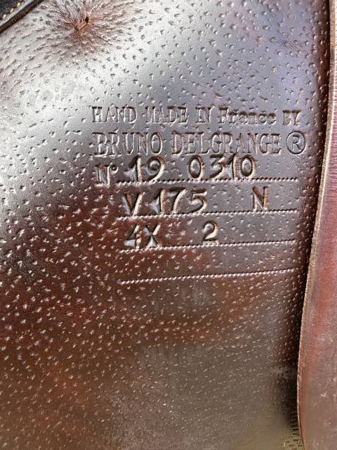 Selle Delgrange année 2019, taille 17,5