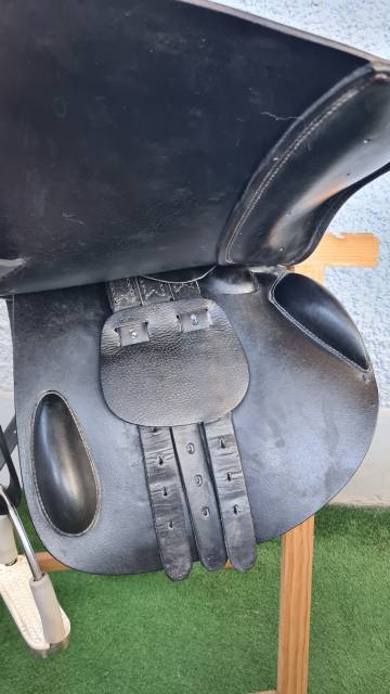 Selle Prestige Golden Star noire, mixte 17,5