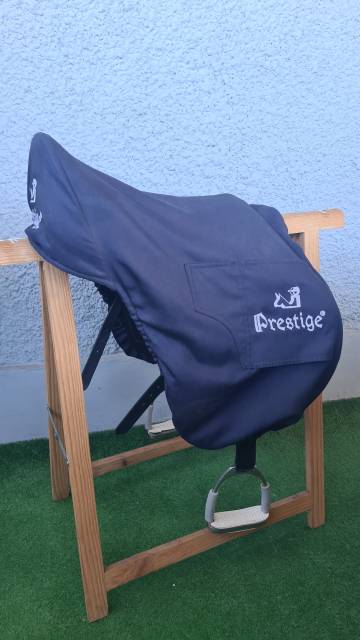 Selle Prestige Golden Star noire, mixte 17,5