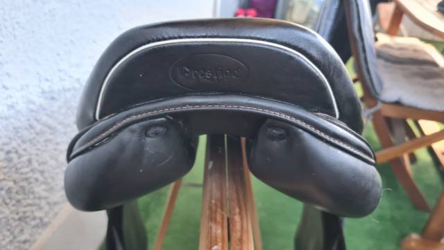 Selle Prestige Golden Star noire, mixte 17,5