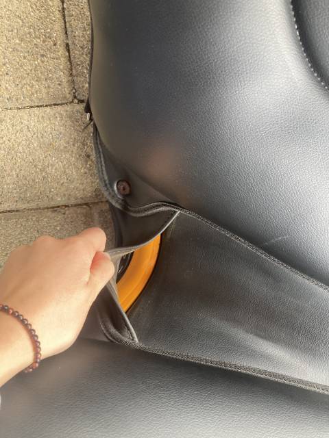 Selle Thorowgood T4 mixte cob 17,5 ´´ noir