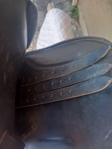 Selle mixte cuir noir occasion