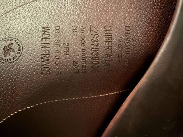 Selle Chiberta lab devoucoux 17,5 p 