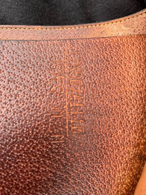 Selle Synergy Equipe 17’ cognac - état neuf