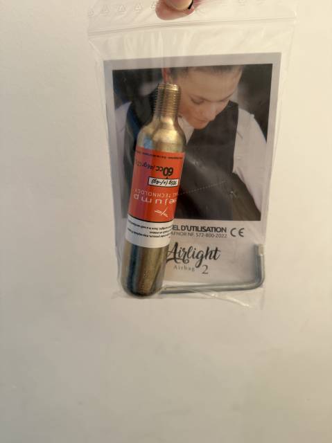 Airbag Airlight 2 Pénélope Noir L tout neuf