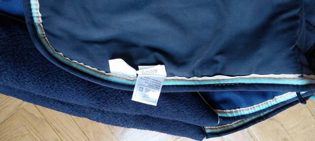 Magnifique couverture d'écurie haut de gamme  400g 6/3 