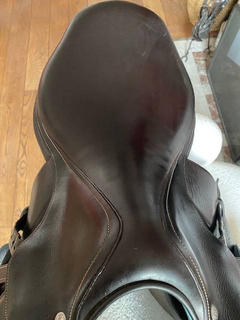 Selle Voltaire Design - Modèle Stuttgart-Chocolat