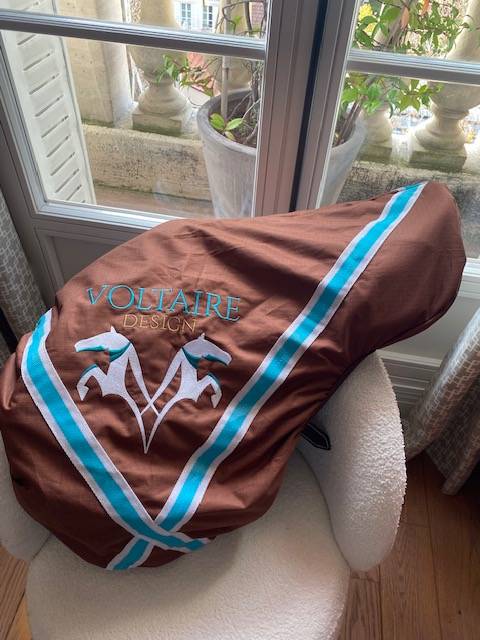 Selle Voltaire Design - Modèle Stuttgart-Chocolat