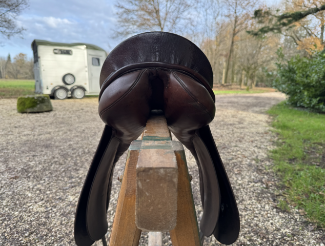 Selle dressage Passier marron 17'' 