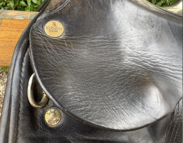 Selle Dressage, La Belle, 17,5'', noir marron 