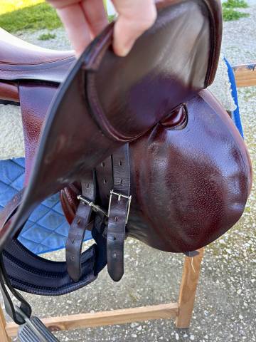 Selle mixte 17,5 pouces Equipe 