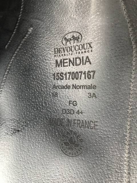 Selle de dressage Devoucoux mendia 