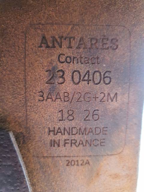 Selle CSO Antares Contact taille 18 année 2023 marron