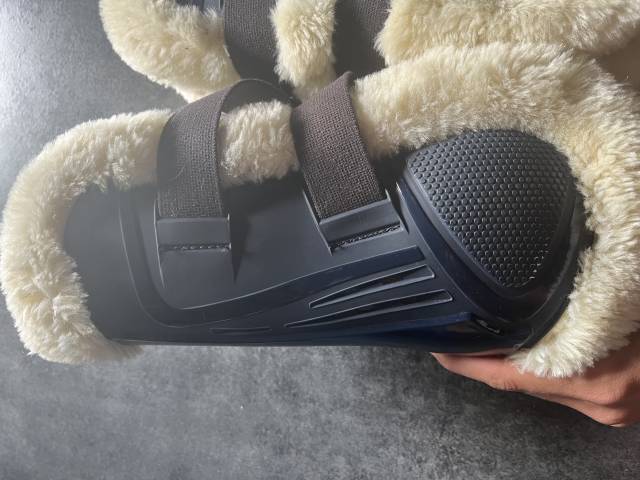 Guêtres norton marine en mouton 