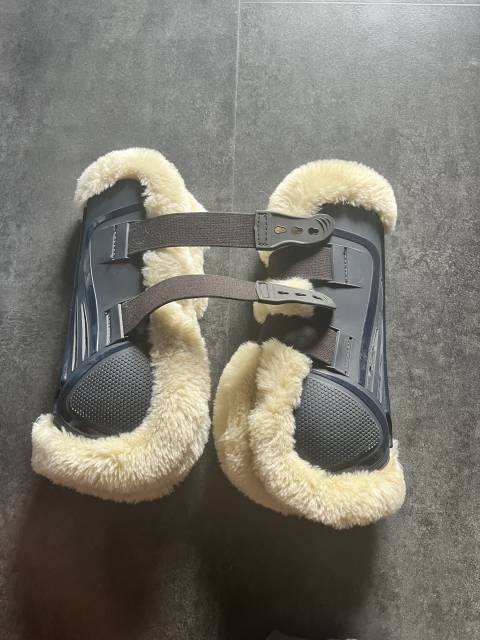 Guêtres norton marine en mouton 