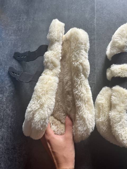 Guêtres norton marine en mouton 