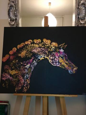 Art équestre, décoration intérieure, cadeau , galerie 