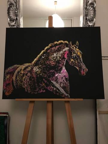 Art équestre, décoration intérieure, cadeau , galerie 