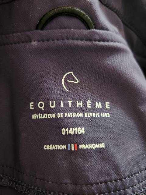 Veste de concours équithème bleu foncé 
