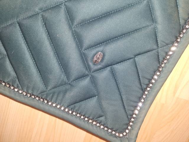 Tapis dressage vert sapin 